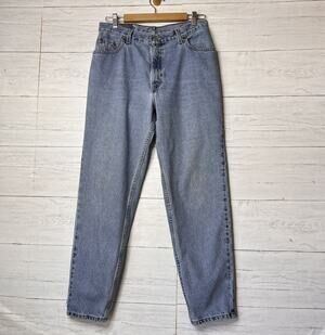 Vintage Levis Jeans Womens Size 12 Reg 550 Relaxed Fit Tapered Leg 90's 15551